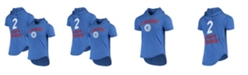 Fanatics Men's Kawhi Leonard Heathered Royal LA Clippers Hoodie Tri-Blend T-shirt